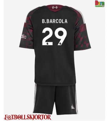 Liverpool Bradley Barcola #29 Tredje Kläder Barn 2026-27 Kortärmad (+ Korta byxor)